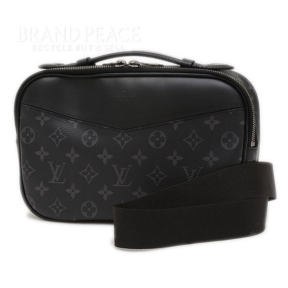 Louis Vuitton Monogram Eclipse Bum Body Bag Black - Picture 1 of 9
